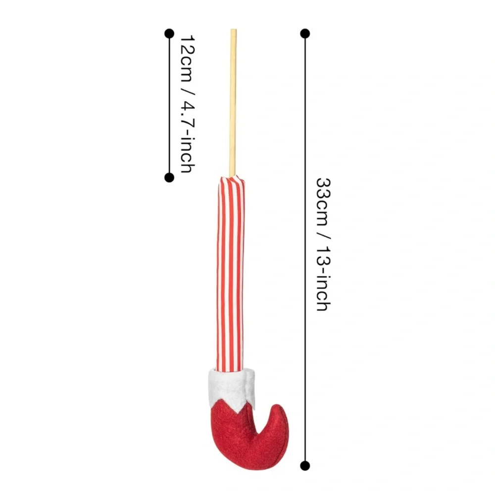 6pcs Christmas Elf Leg Picks 13-Inch